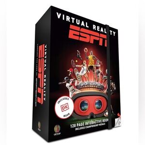 Abacus Brands Virtual Reality ESPN Interactive VR Book and STEM Activity